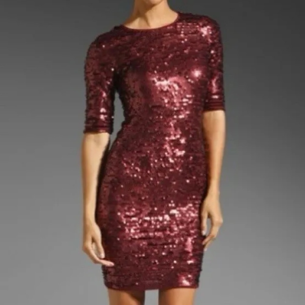 BCBG Marta sequin dress